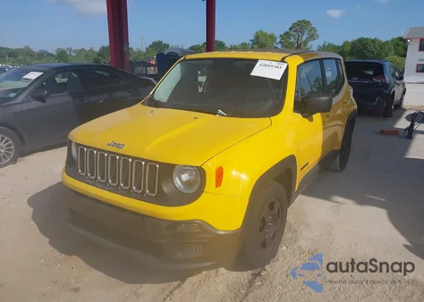 2017 Jeep Renegade Sport Fwd z USA, uszkodzony, nr VIN ZACCJAAB8HPE52736